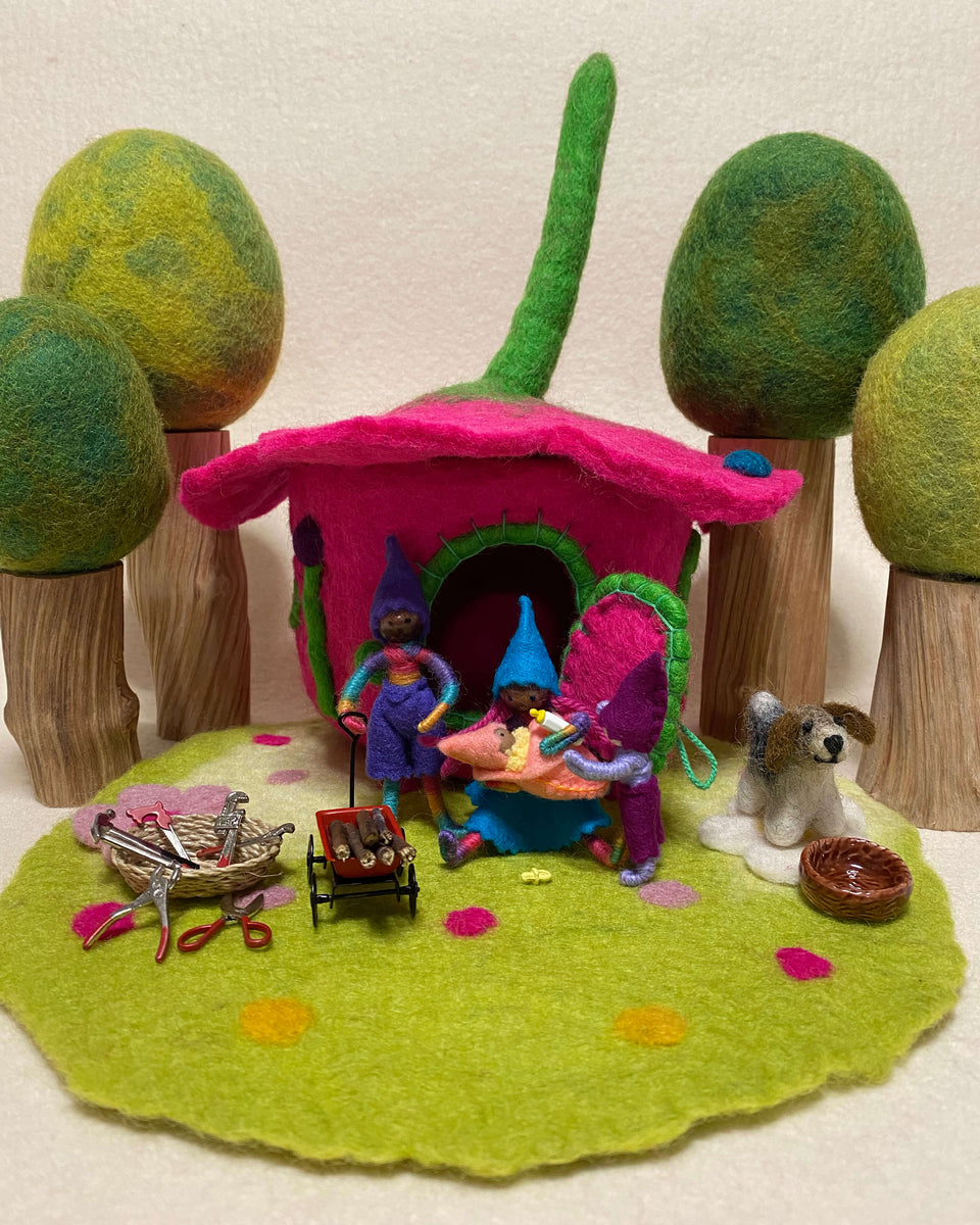 Small Pink Flower Home – The Pixie Patch