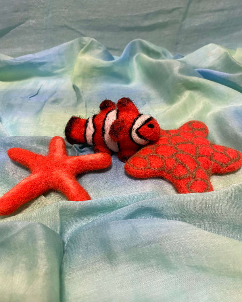 Clownfish & Starfish Bundle – The Pixie Patch