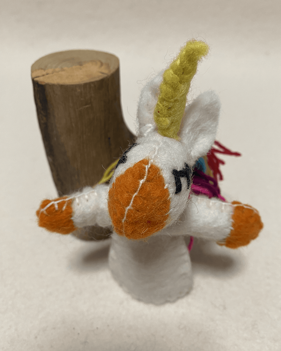 Unicorn Finger Puppet – The Pixie Patch - Main Image